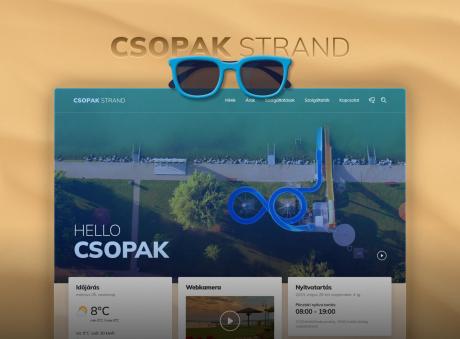 Csopak Strand honlapja